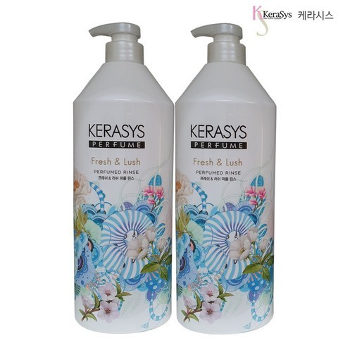 케라시스 퍼퓸 프레쉬앤러쉬 린스, 2개, 1L