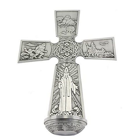 Mullingar Pewter St. Patrick s 거룩한 물 폰트, 본상품