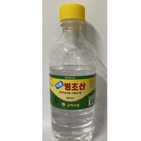 금하푸드 잘 얼지 않는 빙초산400ml, 1개, 400ml