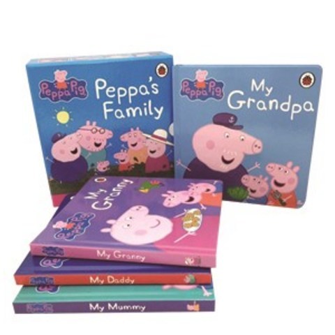 페파피그 Peppas Family 보드북 4종 세트