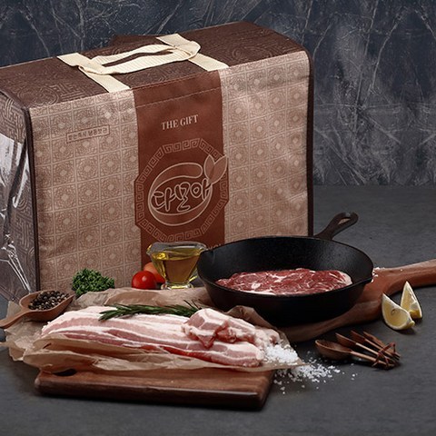 [Premium Pork] 흑돼지 듀록 삼겹살 500g+이베리코 목살 500gx2팩 세트, 단품
