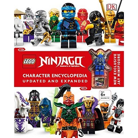 LEGO NINJAGO Character Encyclopedia Updated Edition New Exclusive Jay Minifigure
