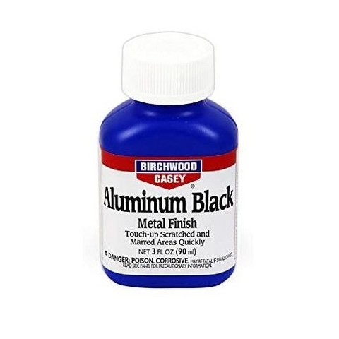 버치우드 흠집복원 알루미늄 블랙 터치 표면보호 90ml / Birchwood Casey Aluminum Black Metal Finish 3oz