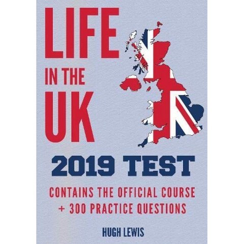 Life in the UK 2019 시험 : 공식 과정 + 300 개의 연습 문제 포함, 단일옵션