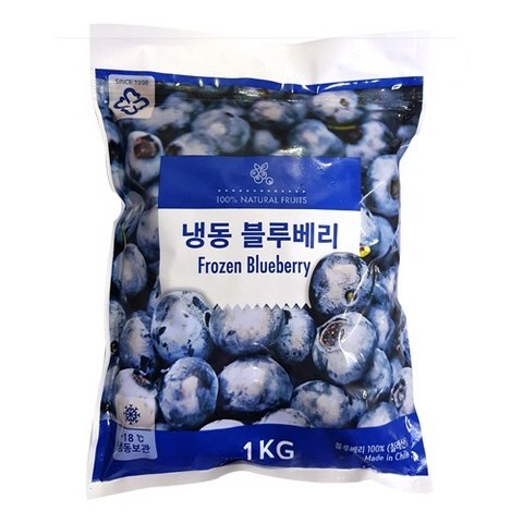 칠레산 냉동 블루베리 1kgx3개, 1개