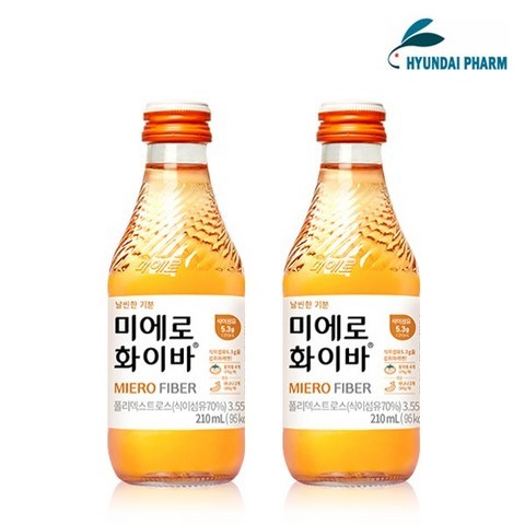 현대약품 미에로화이바 210mL 10병, 상세페이지 참조