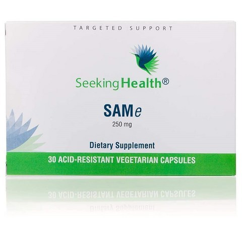 Seeking Health 시킹헬스 SAM-e 메티오닌 샘이 250mg 30정 1팩, 1개, 제품제목참조
