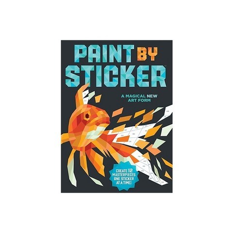 Paint by Sticker (스티커 아트북 - 명화):Create 12 Masterpieces One Sticker at a Time!, Workman Publishing