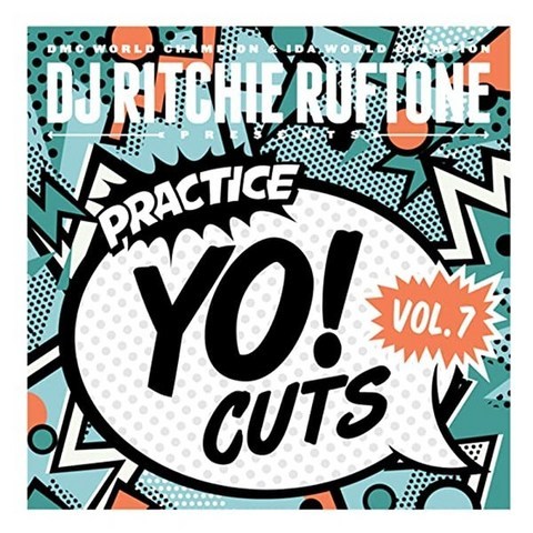 [미국] 1311013 DJ Ritchie Ruftone Practice Yo! Cuts 7 inch Vinyl Vol 7 is perfect for your Numark PT01