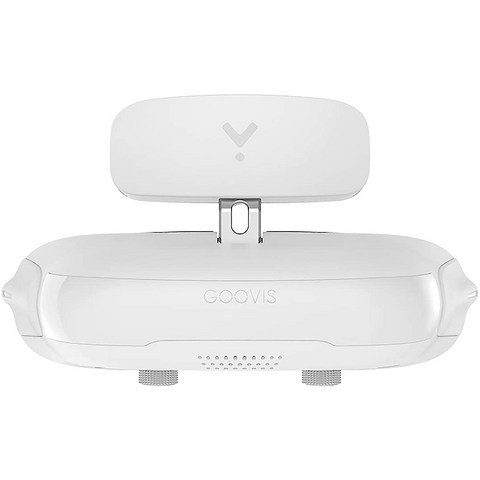 (관부가세별도) 헤드셋 GOOVIS Young Headset with HD M-OLED Display Eye Protection Headset Compatible with Laptop PC Xbox-B08B3Q33J6, Whiteone size