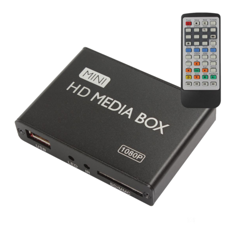 잘컴 ZMP-55U 미니 미디어박스 디빅스플레이어 FULLHD HDMI AV, MINI HD MEDIA BOX (1080P)