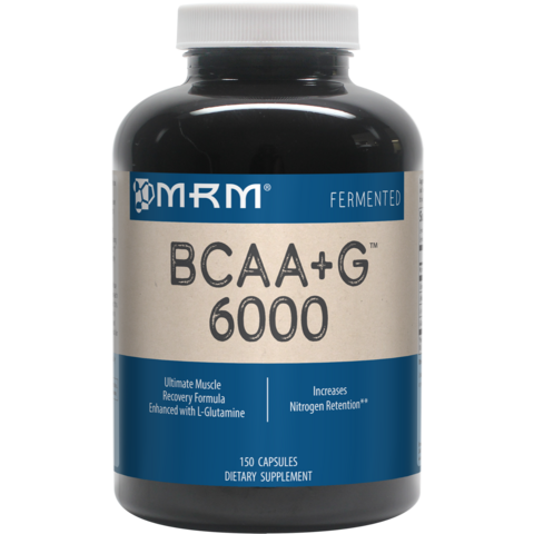 엠알엠 BCAA+G 6000 캡슐 글루텐 프리, 150개입, 1개