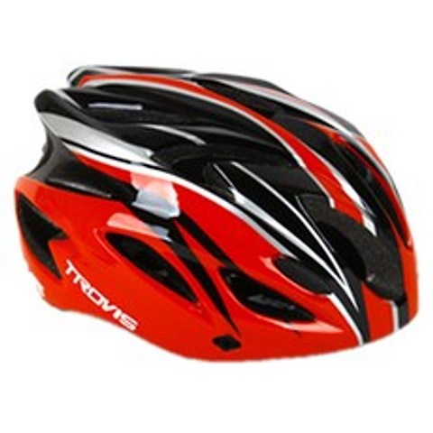 트로비스 SAFE 자전거 헬멧 TR-0181, 레드