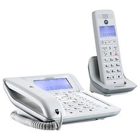 모토로라 유무선 전화기 C7201A, C7201A(화이트)
