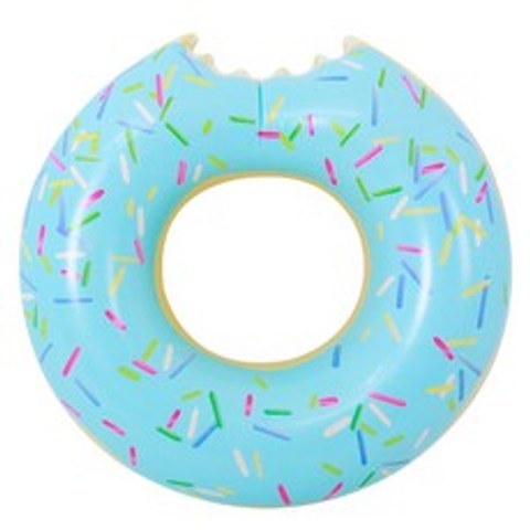 스윔어바웃 성인용 도넛 튜브 대형 120cm, 민트, 1개