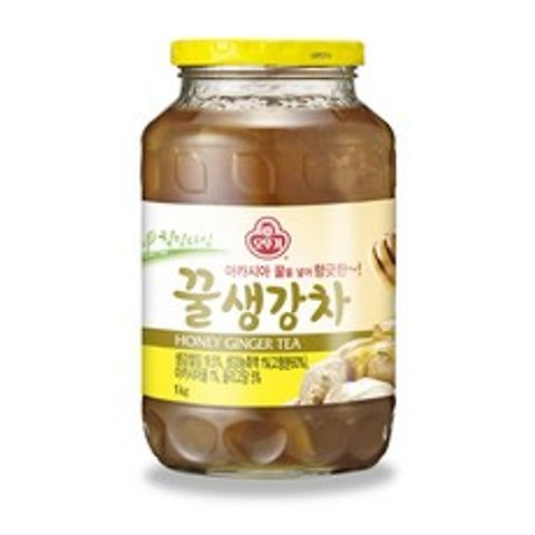 오뚜기 힐링타임 꿀생강차, 1kg, 1개