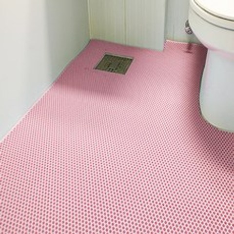 코지 미끄럼방지매트 120 x 65 cm, 핑크, 1개