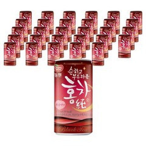 동원에프엔비 홍차순 복숭아맛 음료, 175ml, 30개