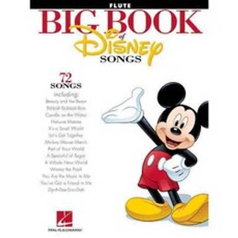 The Big Book of Disney Songs: Flute, Hal Leonard Corp