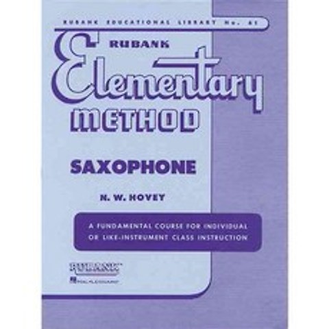Rubank Elementary Method Saxophone, Rubank Pubns