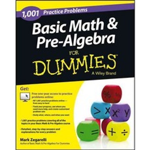 1 001 Basic Math & Pre-Algebra Practice Problems for Dummies
