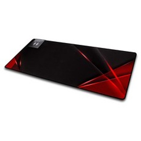 앱코 HACKER Red Carbon 무선 충전 게이밍 장패드, 혼합 색상, 1개