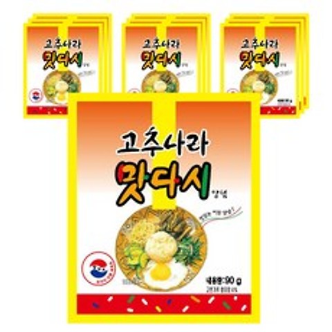 동방푸드 고추나라 맛다시 양념, 90g, 10개