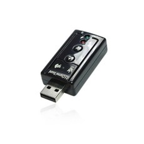 마하링크 3D 7.1채널 USB 사운드 카드 외장형, ML-USA71C