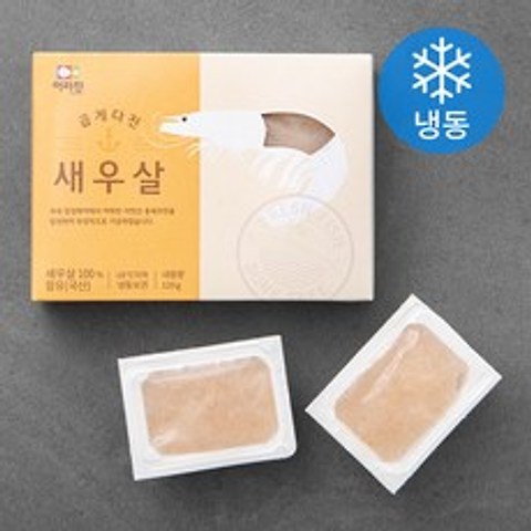 아라찬 곱게다진 새우살 (냉동), 120g, 1개