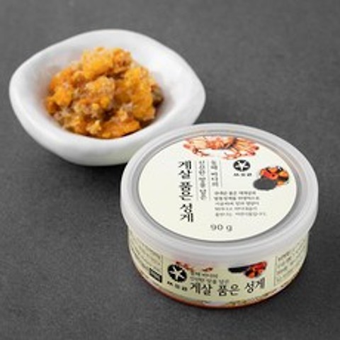 씨트리 국내산 게살 품은 성게알, 90g, 1개