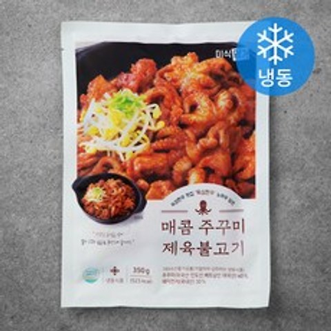 미식명가 매콤 주꾸미 제육불고기 (냉동), 350g, 1개