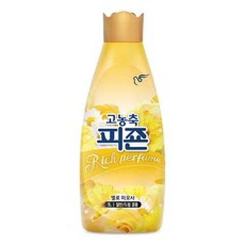 피죤 고농축 리치퍼퓸 섬유유연제 옐로미모사 본품, 1L, 1개