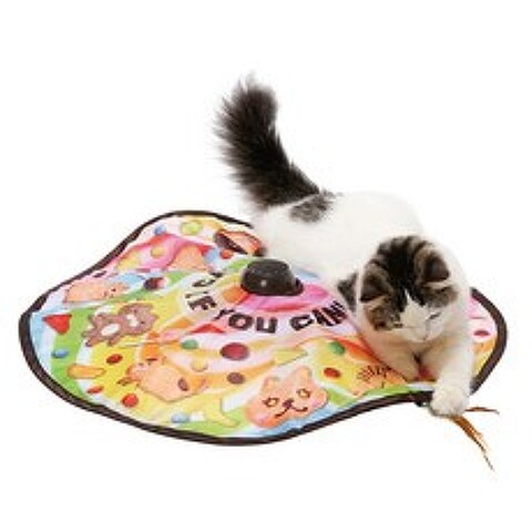 네코이찌 캐치미이프유캔2 고양이장난감, 혼합색상, 1개