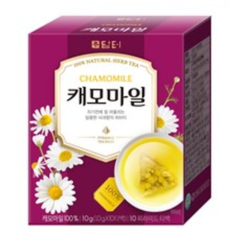 담터 캐모마일 삼각티백, 1g, 10개