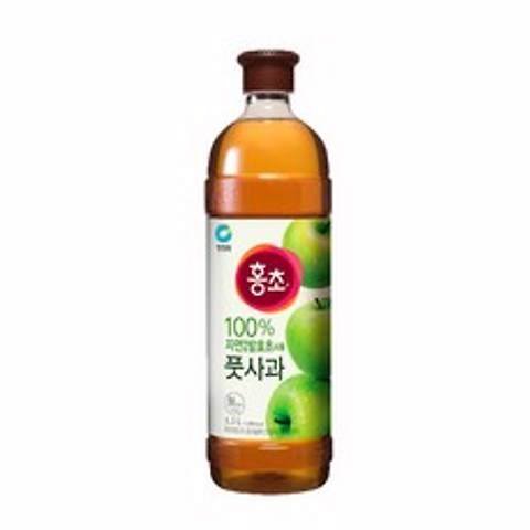 청정원 홍초 풋사과, 1.5L, 1개