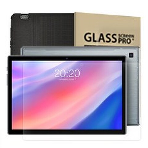 태클라스트 2세대 옥타코어 멀티미디어 태블릿PC + 강화유리필름 + 케이스 블랙, P20HD, 혼합색상