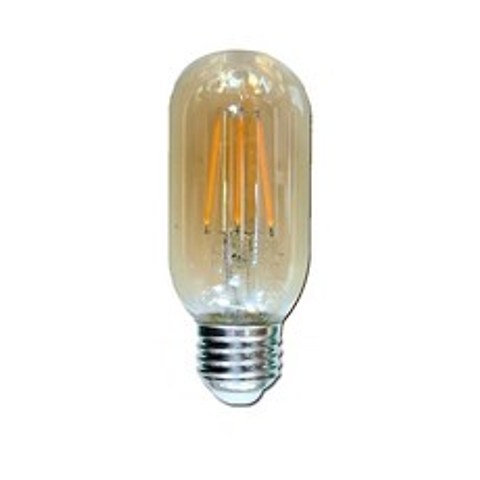 나스필 LED 에디슨 램프 전구 은하수 눈꽃 필라멘트 다각형 램프 T45, 전구색