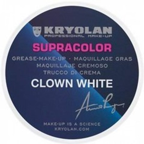 Kryolan1081 Supracolor30g(ClownWhite), 1