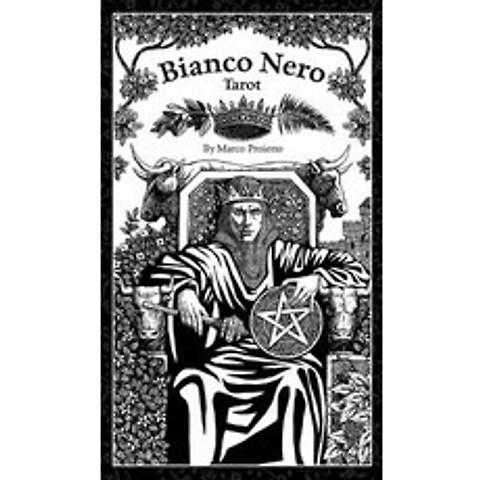 (영문도서) Bianco Nero Tarot, U.S. Games Systems