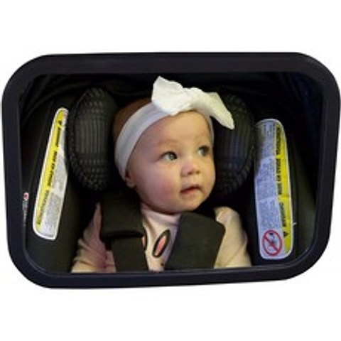 Baby Car Mirror (조명 없음) Baby Watch Shatter-proof 완전 조립 : Baby, 단일옵션