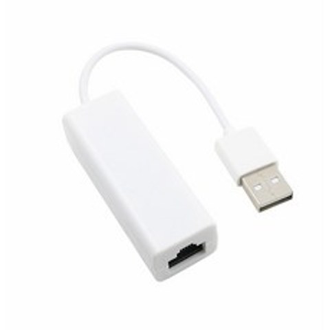 USB 100Mbps 이더넷 LAN 어댑터 케이블 인터넷 네트워크 Nintendo 스위치/Wii/Wii U|AC/DC, 없음