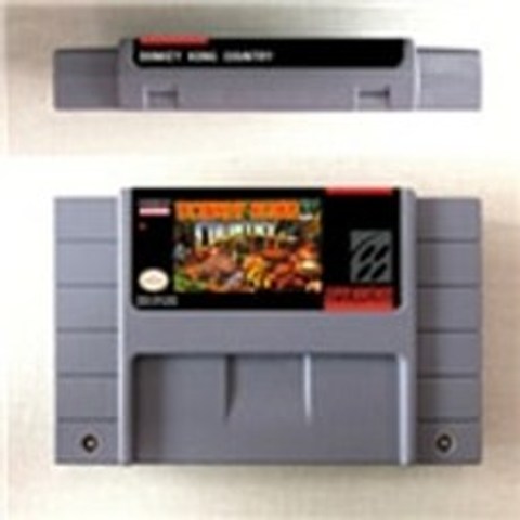 Donkey Country Kong 1 2 3 or Competition Cartridge-RPG Game Card US Version English Language Battery, DKC 2