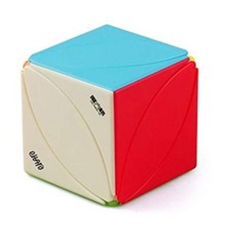 Cuberspeed Qiyi Ivy Cube Stickerless Magic Cube Mofangge Ivy Leaf Cube Sticker (Eitan LVy Cube) QIYI SKEWB Puzzle, 본상품