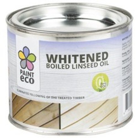 [3일이내출고](Paint Eco) 황변방지 보일드 린시드 오일(0.5L) 천연재료 목공 오일