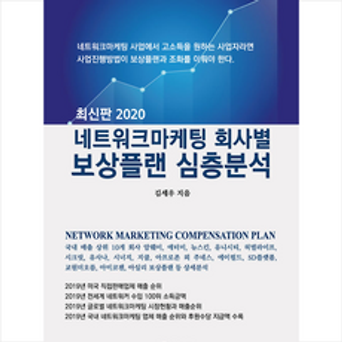 KSS 네트워크마케팅 회사별 보상플랜 심층분석 + 미니수첩 증정
