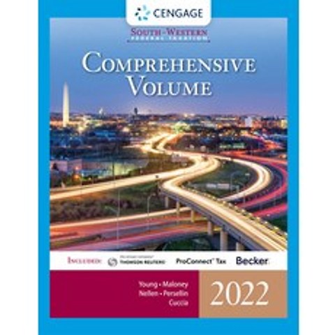 (영문도서) South-Western Federal Taxation 2022: Comprehensive (with Intuit Proconnect Tax Online & RIA C... Hardcover, Cengage Learning, English, 9780357511015