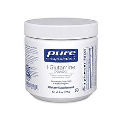 퓨어인캡슐레이션 L 글루타민 파우더 227g - Pure Encapsulations L-Glutamine Powder, 확인