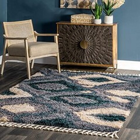 Susu Area Carpet 4x 6  Blue에 대한 뉴욕 포르그 몬 요약, 본상품, 본상품