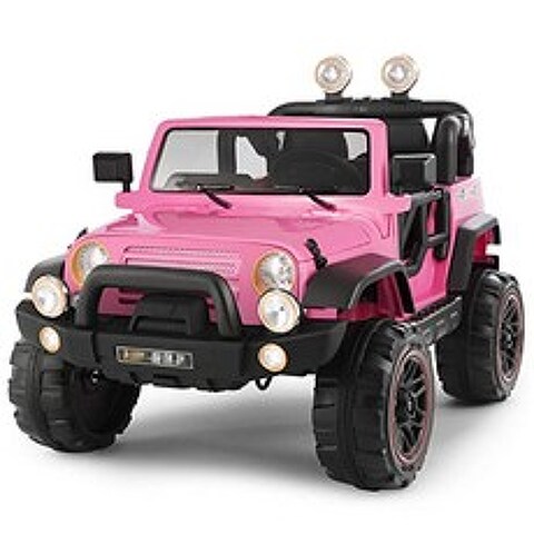 Electric cars for kids 12V reinforced children 2.4GHz Bluetooth remote control LED lighti (Pink2), Pink2