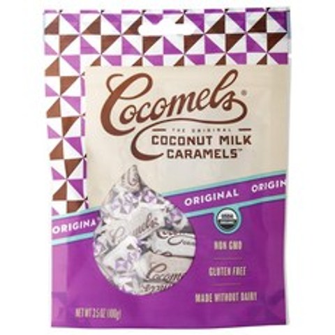 Cocomels 코코넛 밀크 캐러멜 오리지널, 100g, 1개